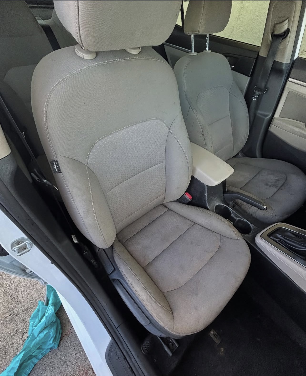 Cleaned interior after 561Suds detail